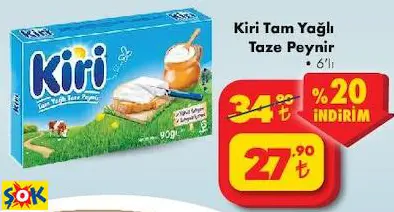KİRİ TAM YAĞLI TAZE PEYNİR KİRİ TAM YAĞLI TAZE PEYNİR